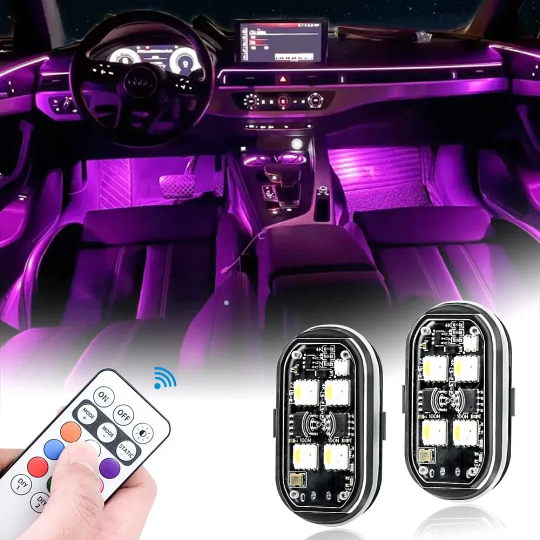Wireless Car Interior Ambient Pods