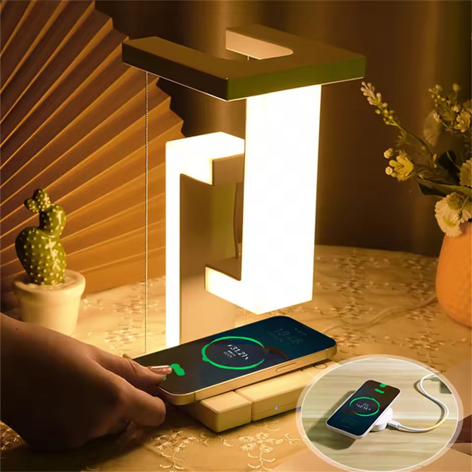 Wireless Charging Tensegrity Floating Lamp