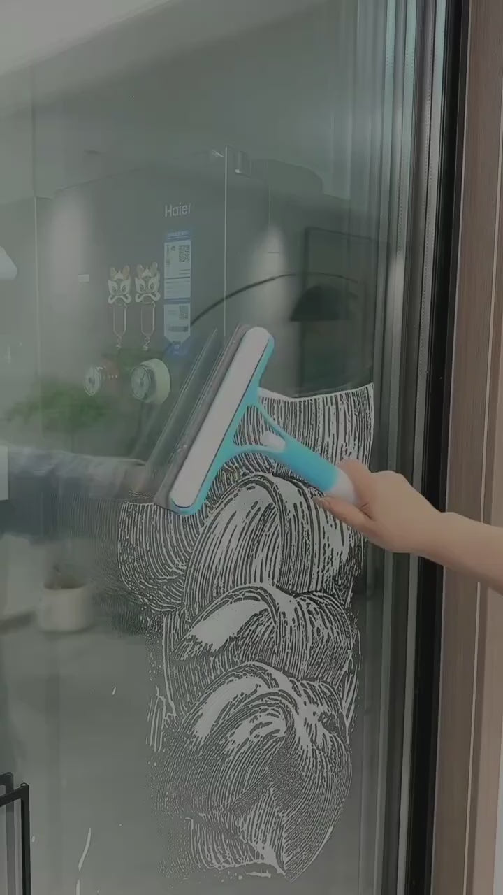 3-in-1 Spray Window Squeegee &amp; Glass Cleaner